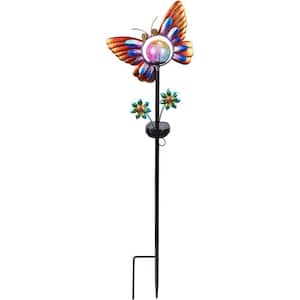 Solar Outdoor Lights Decorative - Solar Butterfly Garden Stakes Waterproof Decorative LED Light