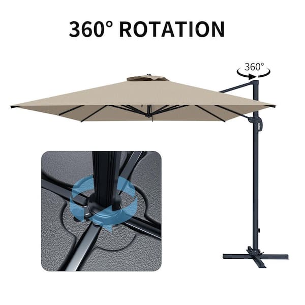 corliving offset patio umbrella ppu440 Stylish Offset Patio Umbrella for Versatile Outdoor Shade
