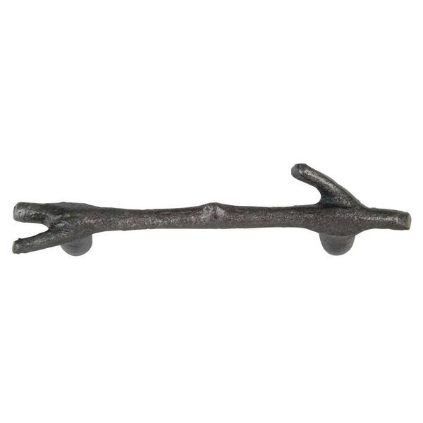 Atlas Homewares Twig Collection Iron 4.5 in. Twig Center-to-Center Pull