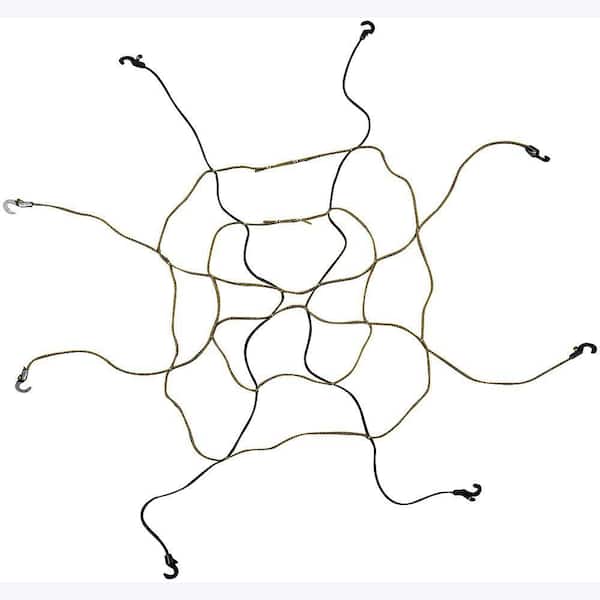 Adjustable Cargo Net with Hooks