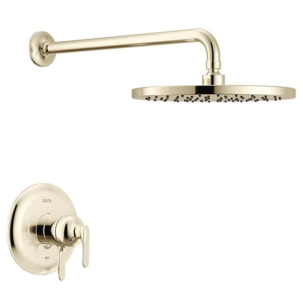 Bonacci 1-Handle Shower Trim in Lumicoat Polished Nickel (Valve Not Included)
