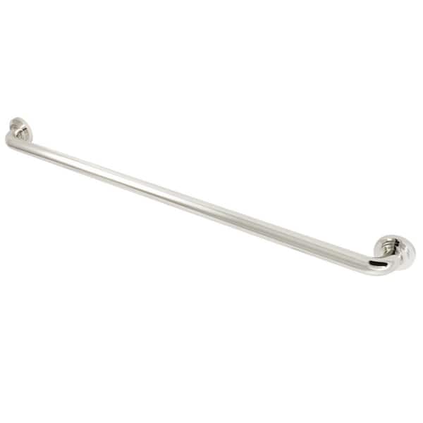 Kingston Brass Manhattan 36 in. x 1-1/4 in. Grab Bar in Polished Nickel