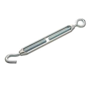 7/32 in. x 6-1/4 in. Zinc-Plated Turnbuckle Hook/Eye