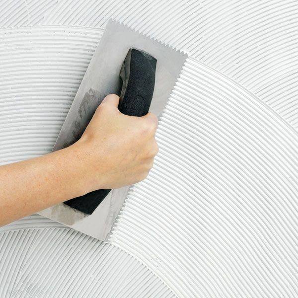 HDX - 9 in. x 3/16 in. x 5/32 in. V-Notch Economy Flooring Trowel