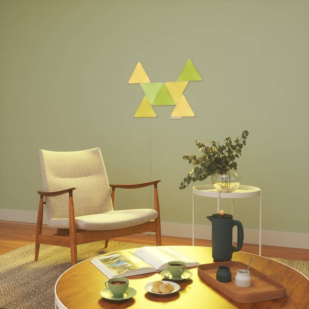 Nanoleaf 7-Pack Smart RGBW Triangle LED Light Panels
