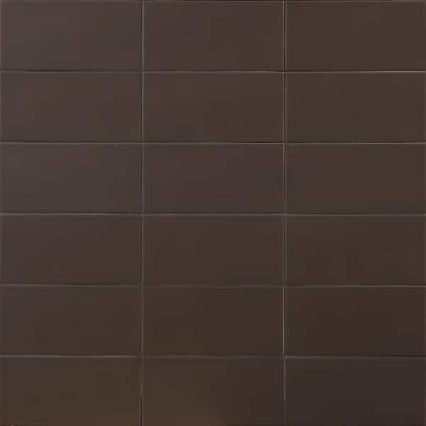 Ivy Hill Tile Tori Warm Gray 8 in. x 4 in. Matte Ceramic Wall Tile (28 Pieces, 6.02 sq. ft./Case)
