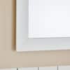 Vanity Art Brescia 36 in. W x 18 in. D x 36 in. H Bathroom Vanity in White with Single Basin Vanity Top in White Ceramic and Mirror VA3036-W