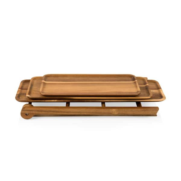 Picnic Time 3-Piece Acacia Wood Charcuterie Board Set – PICNIC