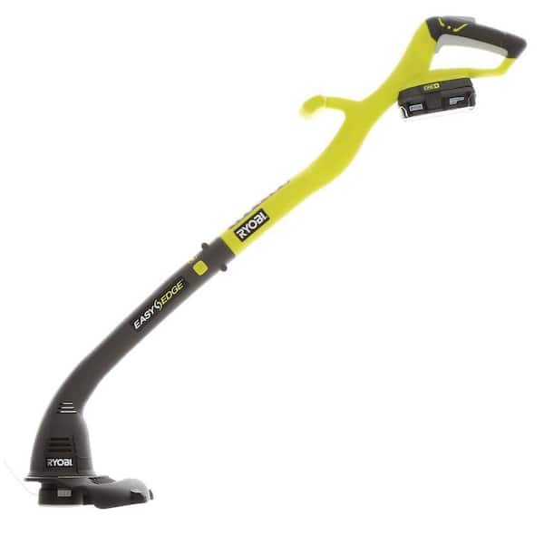 RYOBI ONE+ 18V 10 in. Cordless Battery String Trimmer and Edger 1.5 Ah Battery and P2030 - The Home Depot