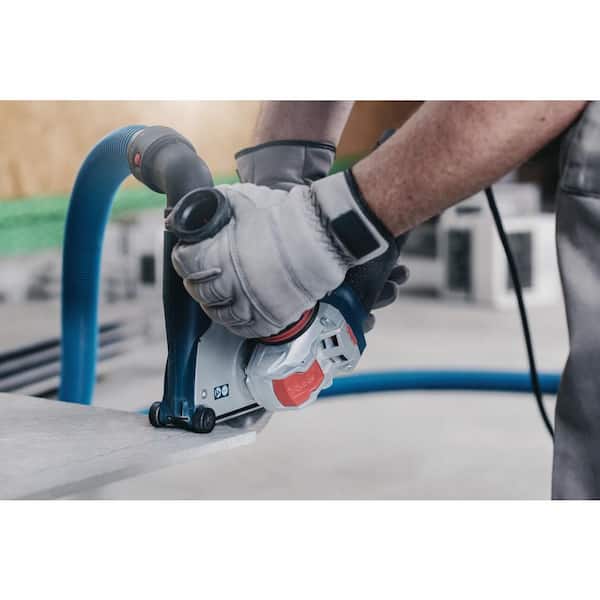 Bosch 4-1/2 in. 10 amp X-LOCK Ergonomic Corded Angle Grinder GWX10