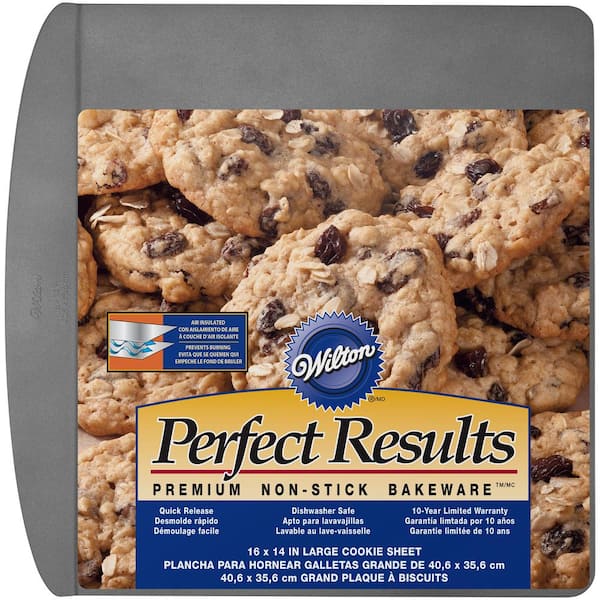 Wilton Perfect Results Air Insulated Cookie Sheet-Rectangle 16X14