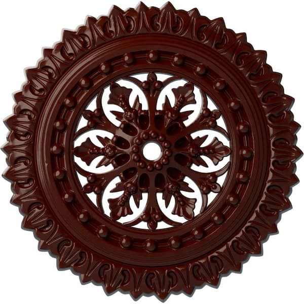Ekena Millwork 1-1/2" x 18-1/2" x 18-1/2" Polyurethane Sellek Ceiling Medallion