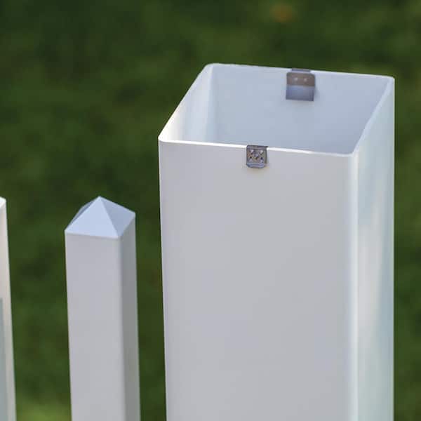 Veranda Vinyl Fence Post Top and Rail Connection Clips