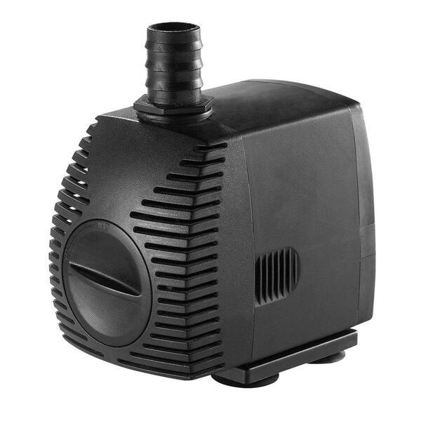 Algreen 320 GPH Statuary Fountain Pump for Water Features