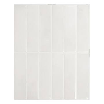 Morocco Essaouira White 11.43 in. x 9 in. Vinyl Peel and Stick Tile (2.84 sq. ft./ 4-Pack)