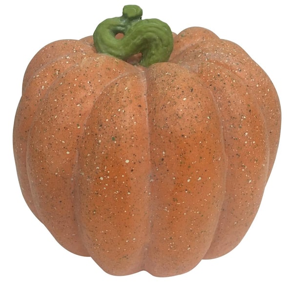 8.5 in. Harvest Pumpkin in Orange