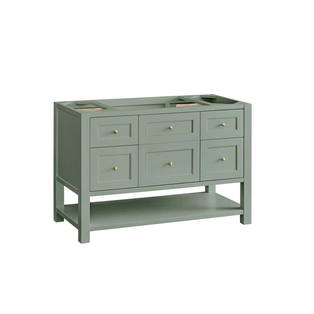 Breckenridge 47.9 in. W x 23.5 in. D x 33.0 in. H Single Bath Vanity Cabinet Without Top in Smokey Celadon price history on PriceWatchPro