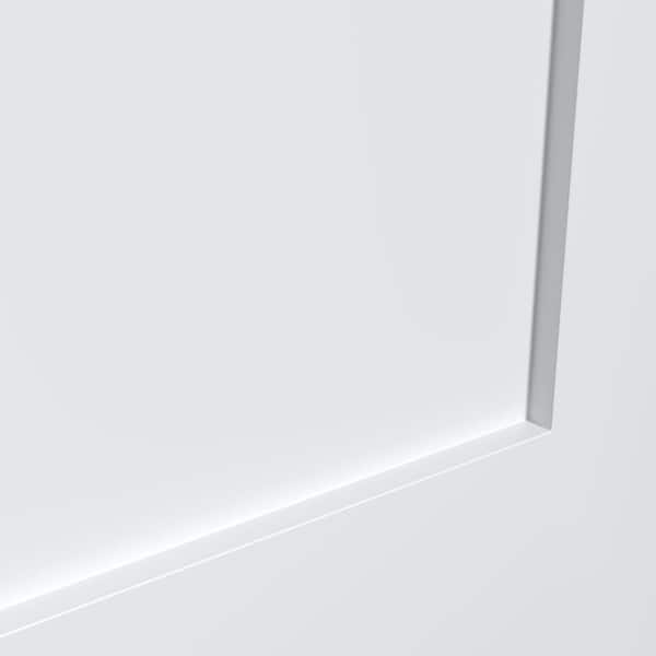 Camaflexi Homestead 18 in. x 80 in. 3 Panel Solid Core White