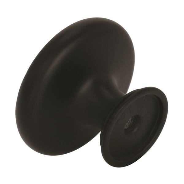 Diameter Flat Black Cabinet Knob 10 Pack Amerock Inspirations 1-5/16 in 33 mm 