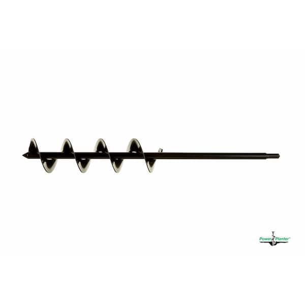 Power Planter USA 24 in. x 3 in. Multi-Purpose Bulb Plant Auger