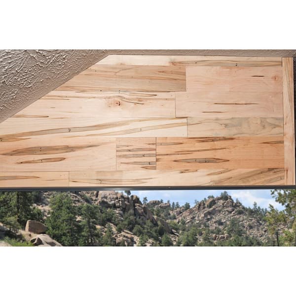 0.438 in. x 5.50 in. x 96 in. Ambrosia Maple Wood Accent Moulding