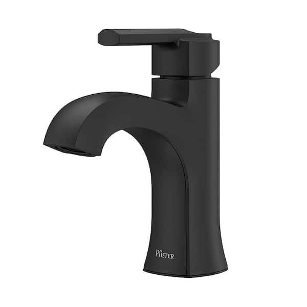 Pfister Vaneri 4 in. Centerset Single Control Bathroom Faucet in Spot Defense Matte Black