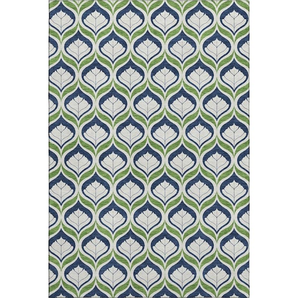 Addison Rugs Mayfield Premium Machine Washable Abstract AMF2379 Blue 3 ...