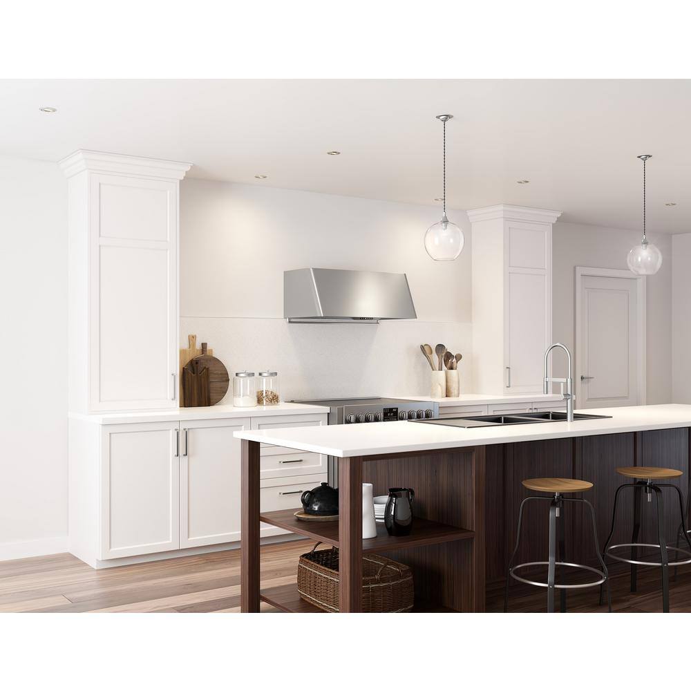 Mesa 36" Convertible Wall Mount Range Hood with Charcoal Filter