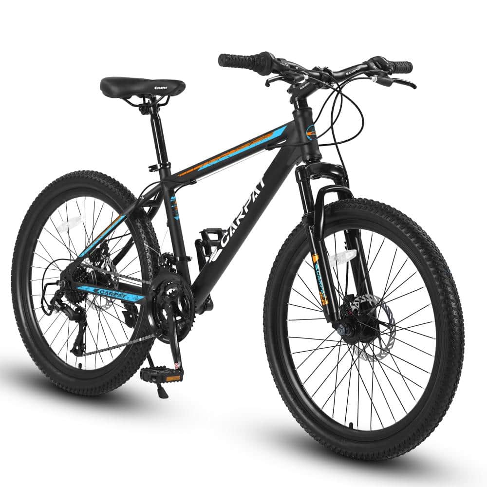 26 Inch Mountain Bike, Shimano 21 Speed, Mechanical Disc Brakes, High-Carbon Steel Frame, Front Suspension MTB price history on PriceWatchPro
