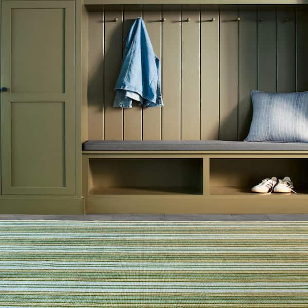 Caravan Stripe Machine Washable Multi 2.6 ft. x 8 ft. Indoor Area Rug