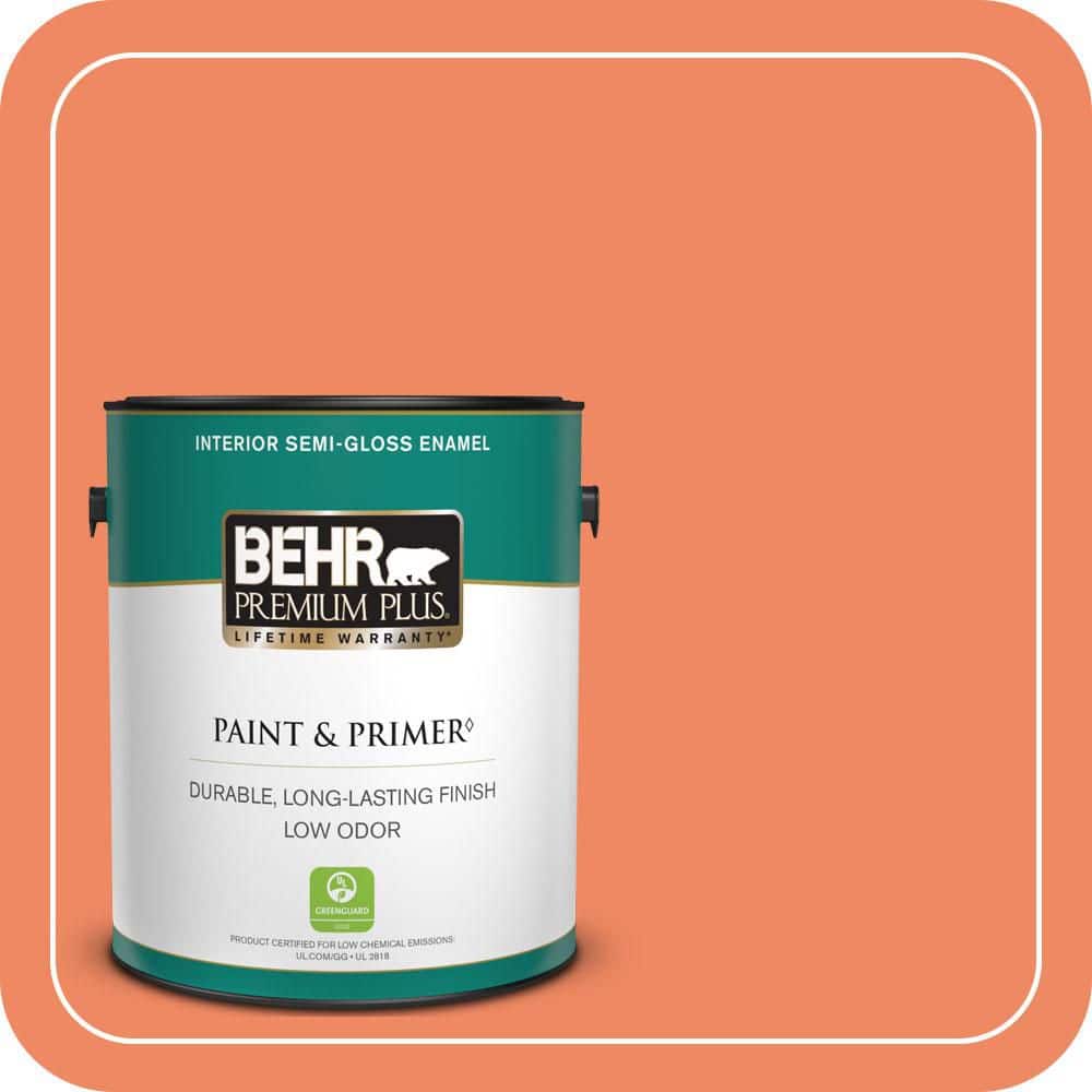 1 gal. #P190-5 Orioles Semi-Gloss Enamel Low Odor Interior Paint & Primer price history on PriceWatchPro