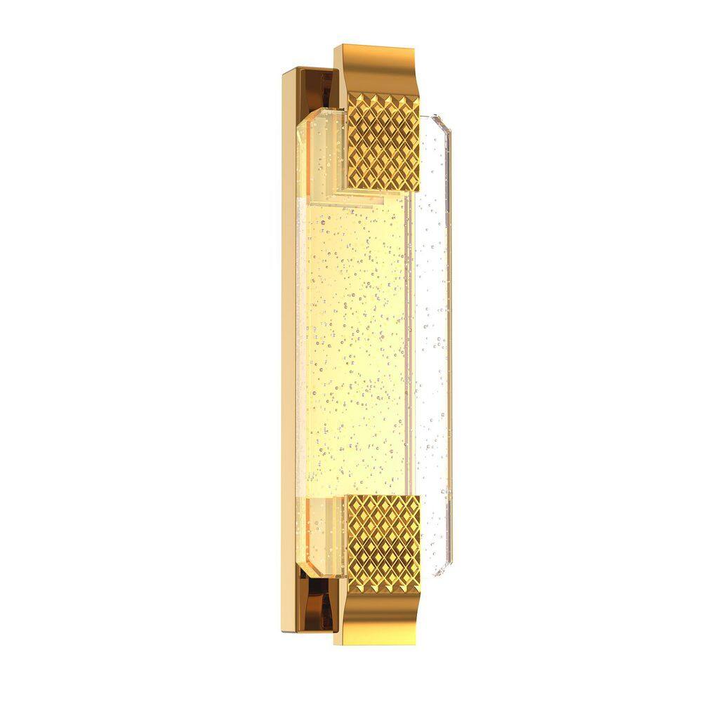 1-Light Crystal Wall Sconce with Champagne Finish, Modern Wall Light with Crystal Shade for Bedroom and Bathroom price history on PriceWatchPro