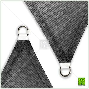 190 GSM  Equilateral Triangle Sun Shade Sail Screen Canopy, Outdoor Patio and Pergola Cover