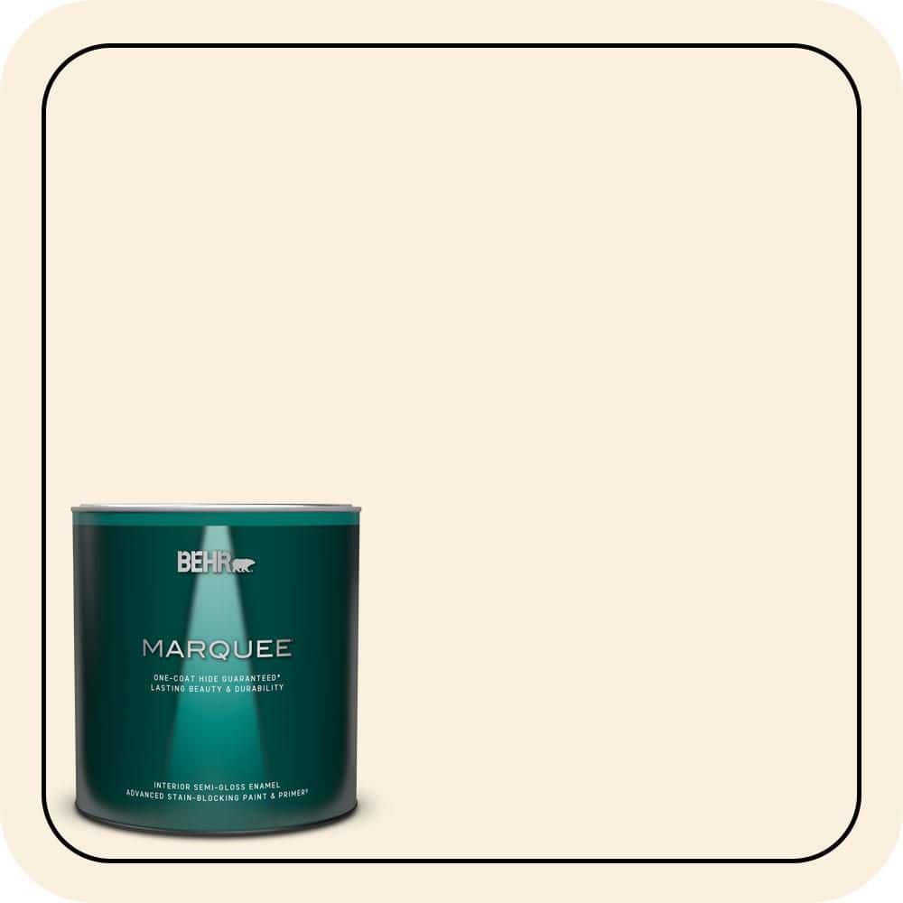 1 qt. #ECC-52-2 Aristocrat Ivory Semi-Gloss Enamel Interior Paint & Primer product image for price tracking