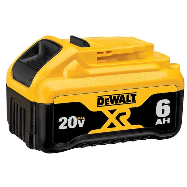 DEWALT 20V MAX XR Premium Lithium Ion 6.0Ah Battery Pack 8 Pack