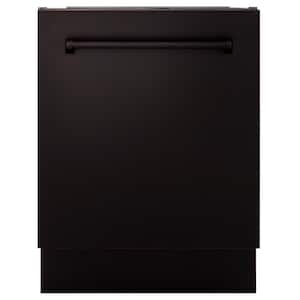 Tallac Series 24 in. Top Control 8-Cycle Tall Tub Dishwasher with 3rd Rack in Oil Rubbed Bronze