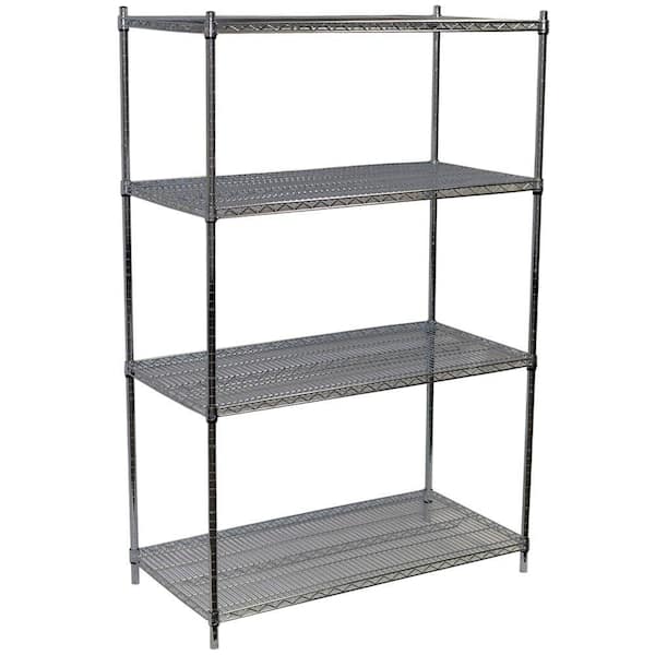 Meridian Industrial Style Freestanding Shelving Unit 