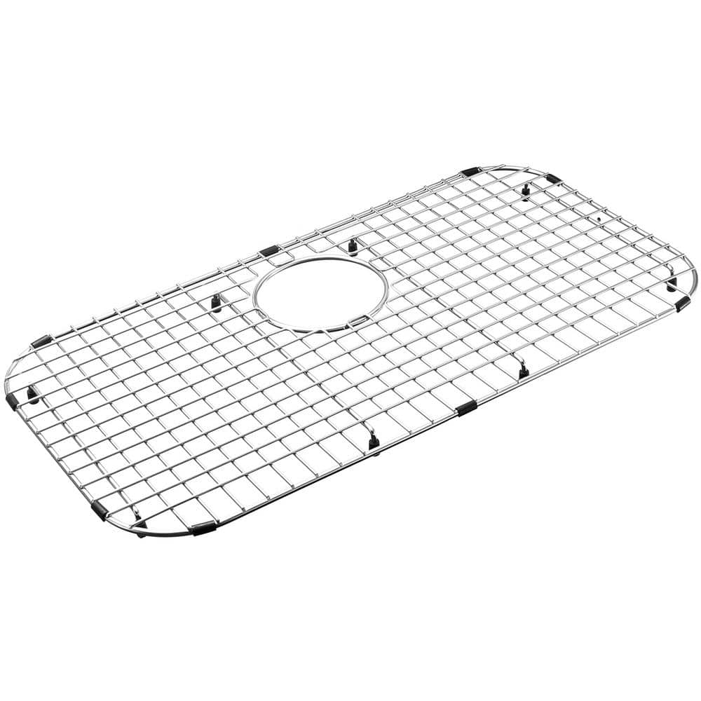 25.98 in. x 13.98 in. Rear Drain Heavy-Duty Stainless Steel Sink Protector price history on PriceWatchPro