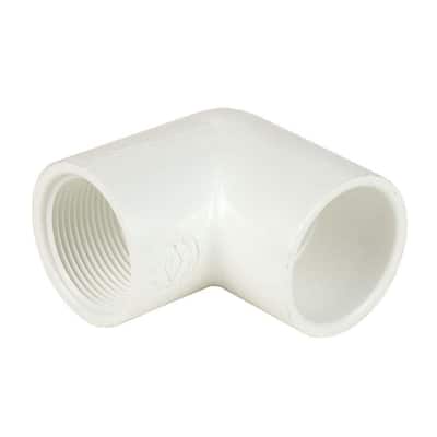 4 in. Schedule 40 PVC 90-Degree Elbow SxFPT
