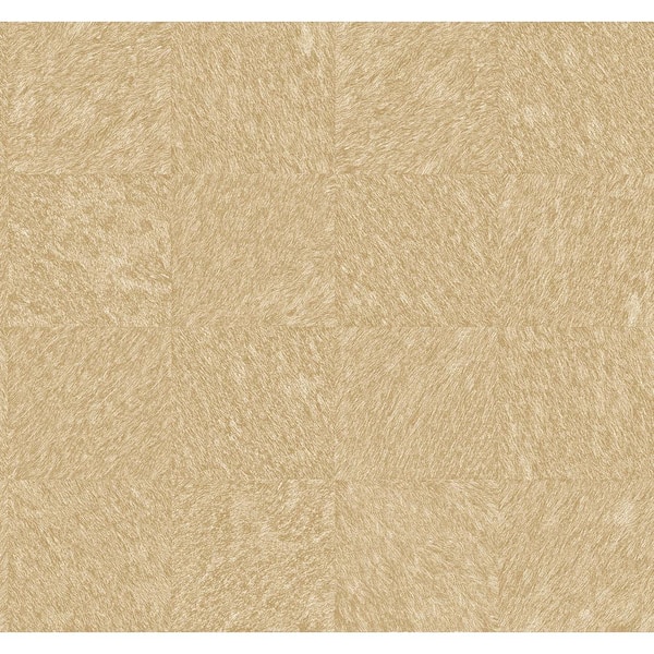 A-Street Prints Flannery Light Brown Animal Hide Wallpaper Sample