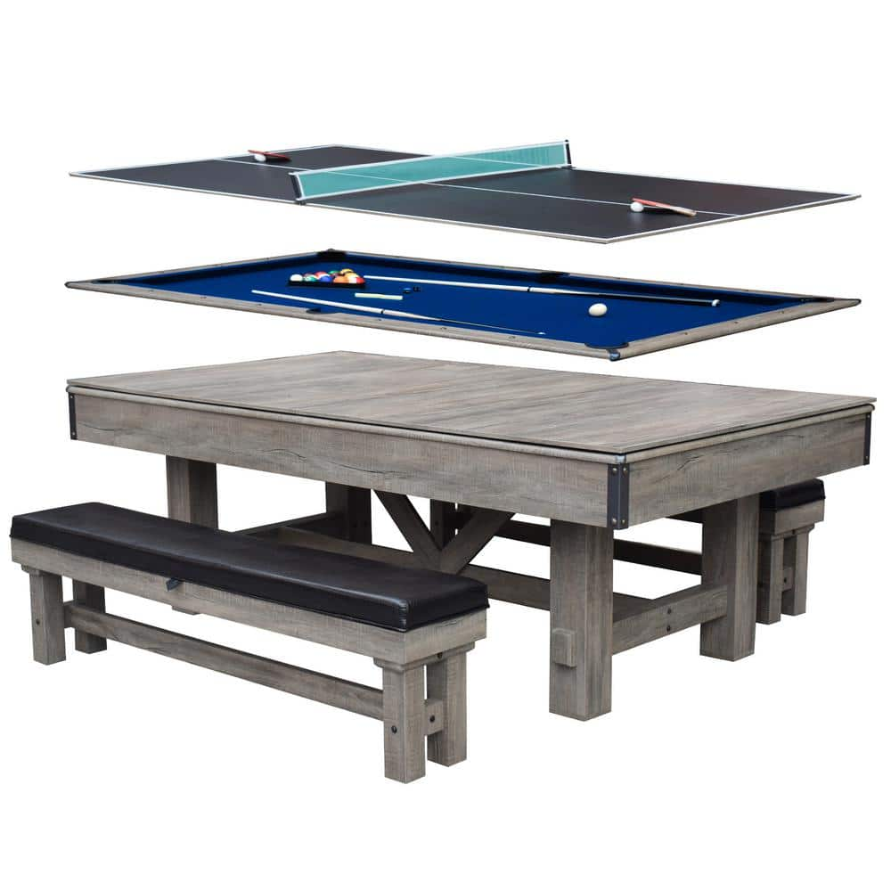 Hathaway Triple Threat 6 ft. 3-in-1 Multi Game Table – Game World Planet