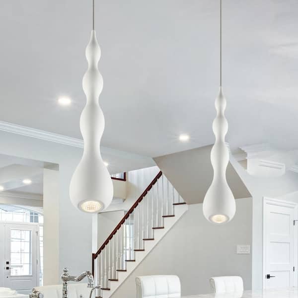 Polaris VMP24510WH 7-Watt White ETL Certified Integrated LED Pendant With 3 in. Wide LED Light