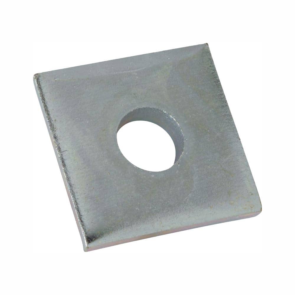 pack of 5 3 OD 1/2 Bolt Square Washer Steel
