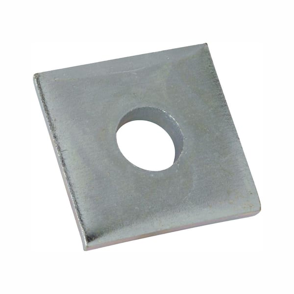 Superstrut 1/2 in. Square Strut Washer Silver Galvanized (5-Pack)