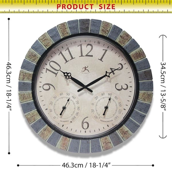 Infinity Instruments Aztec 18 in Faux Stone Indoor-Outdoor Wall