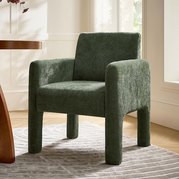 JAYDEN CREATION Novia Black Polyester Dining Chair with Wood Frame