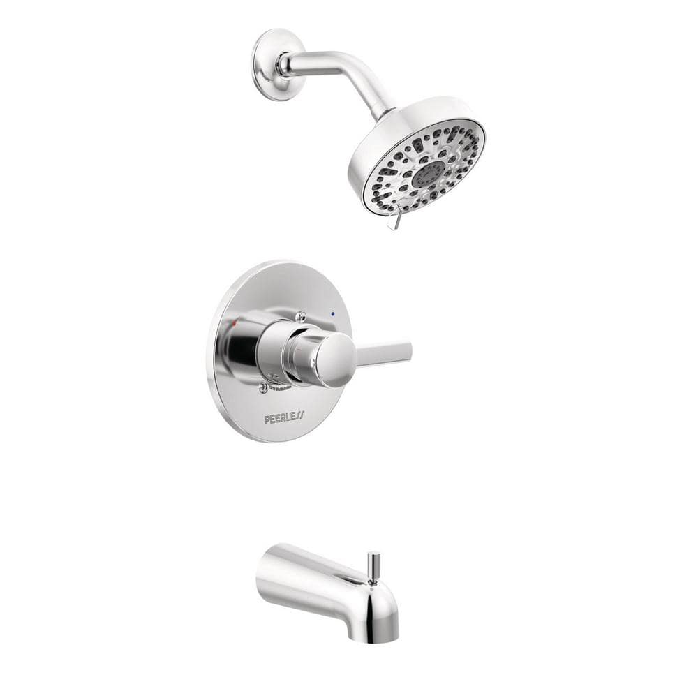 Llife 18KGP PIERCE 新品未開封 Peerless Precept 1-Handle Wall-Mount Tub and Shower Faucet Trim