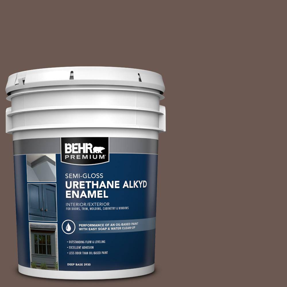 5 gal. #N180-7 Oiled Teak Urethane Alkyd Semi-Gloss Enamel Interior/Exterior Paint price history on PriceWatchPro