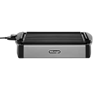 Gotham Steel 234 sq. in. Black Copper Non-Stick Ti-Ceramic Smoke-less Electric  Indoor Grill & Griddle 1811MDB-HD - The Home Depot