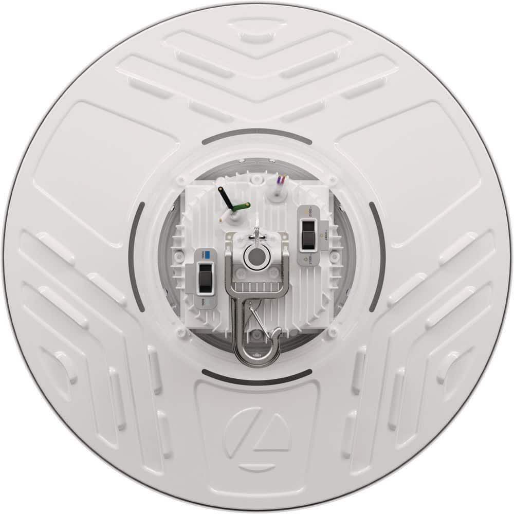 Modern 16" White LED Ceiling Light with Adjustable Color Temperature